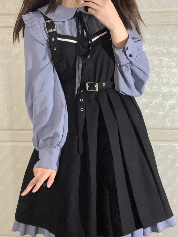 Kawaii Lolita School Dress Outfit