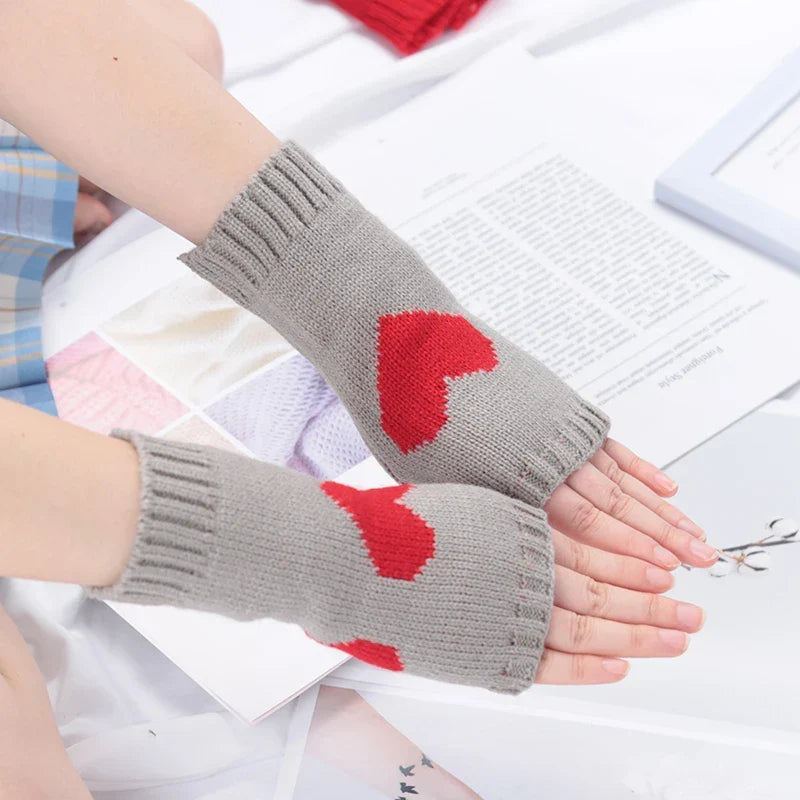 Cute Crochet Fingerless Gloves
