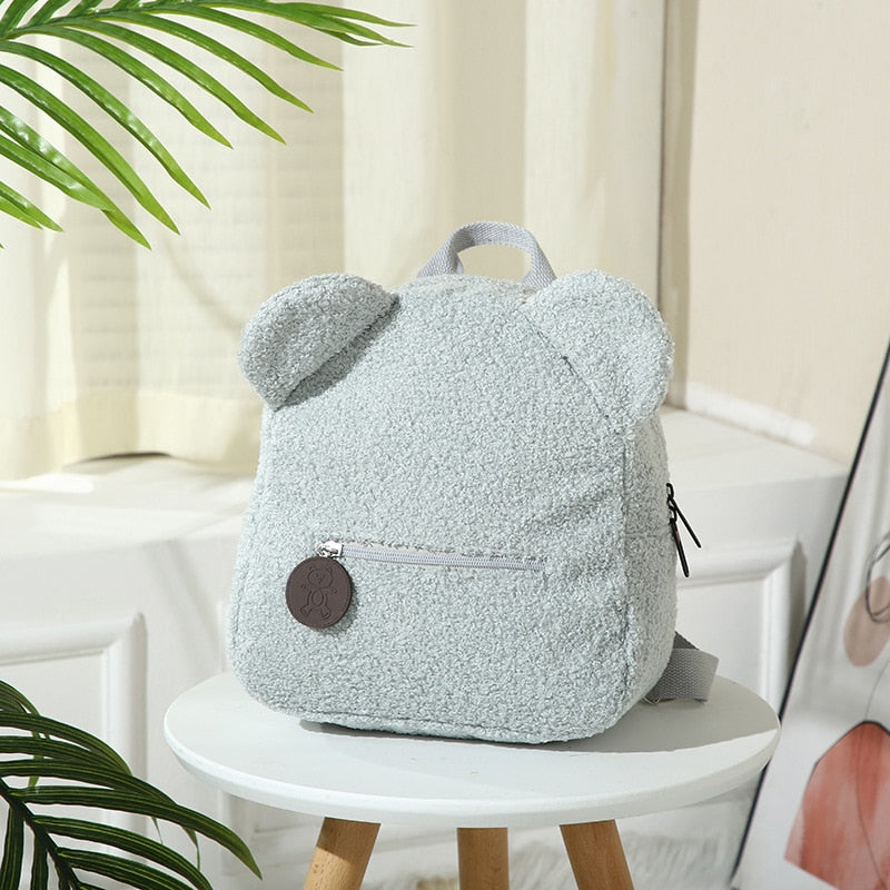 Fluffy Bear Backpack