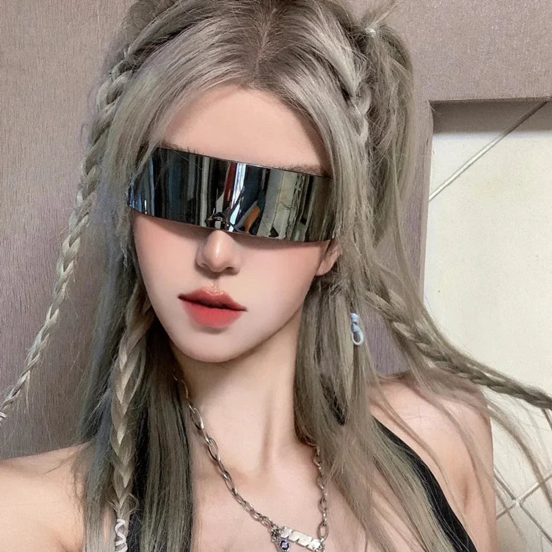 Cyberpunk Rimless Sunglasses