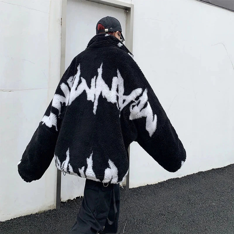 Thick Oversized Fluffy Jacket