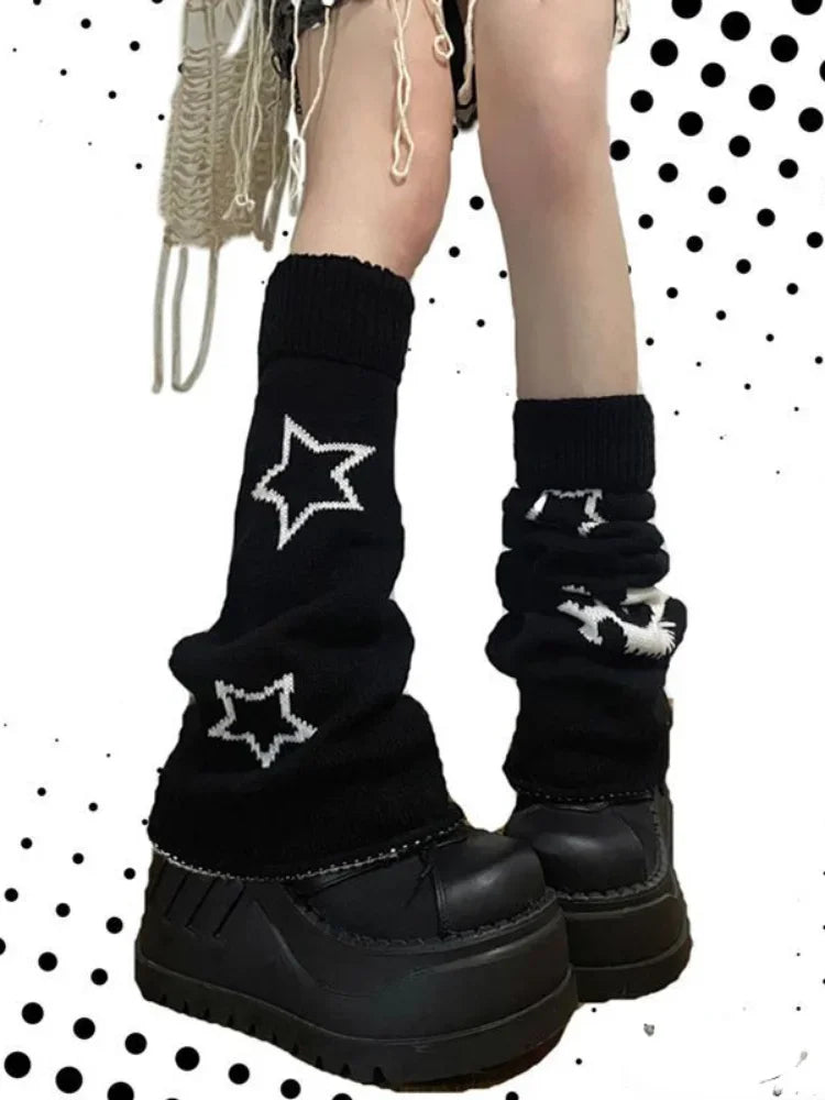 Harajuku Y2K Two-Side Leg Warmers