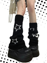 Harajuku Y2K Two-Side Leg Warmers