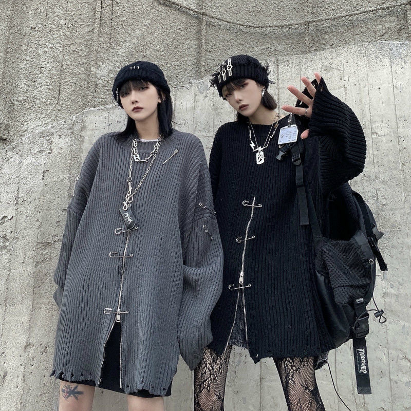 Gothic Punk Fashion Sweater