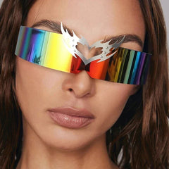 Y2K Rimless Sports Sunglasses