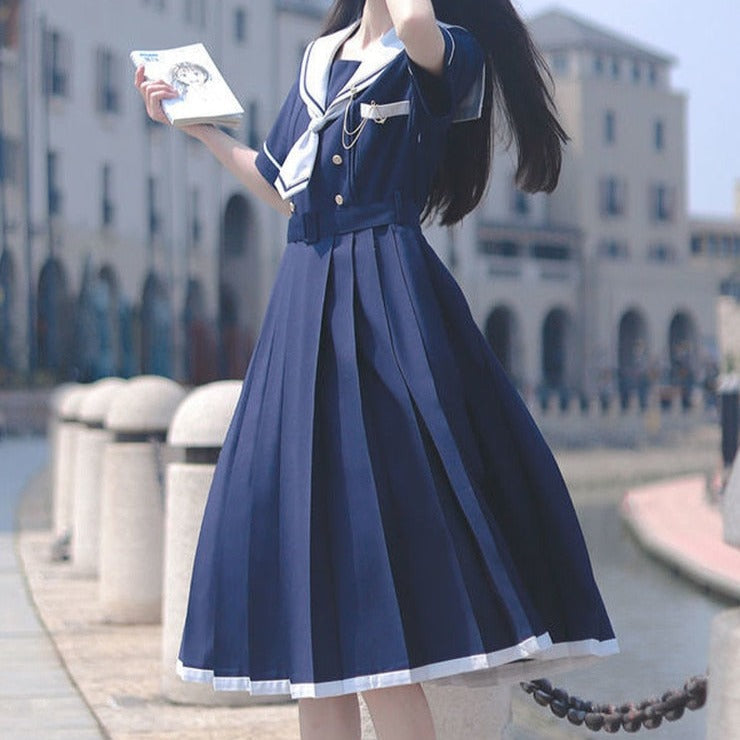Japanese Sailor Collar Dress