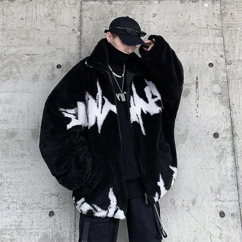 Thick Oversized Fluffy Jacket