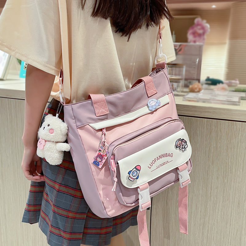 Japanese School Aesthetic Backpack & Bag Set
