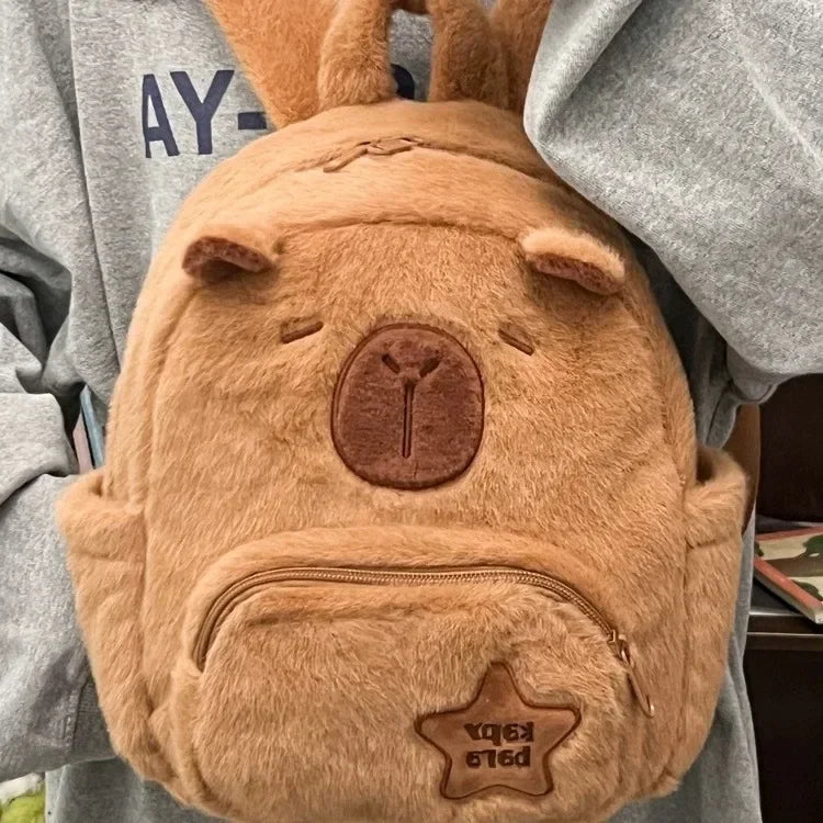 Cute Plush Capybara Bag