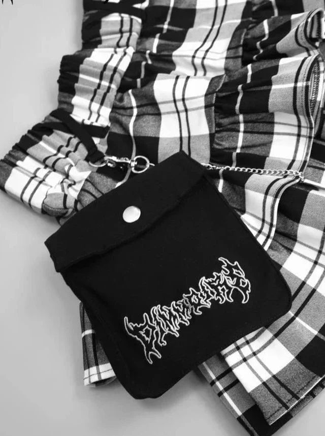Harajuku Anime School Girl Plaid Mini Skirt