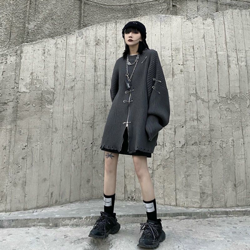 Gothic Punk Fashion Sweater