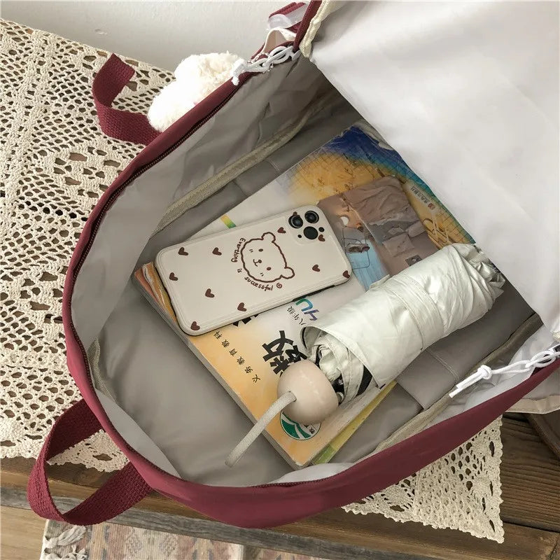 Kawaii Waterproof Laptop Backpack