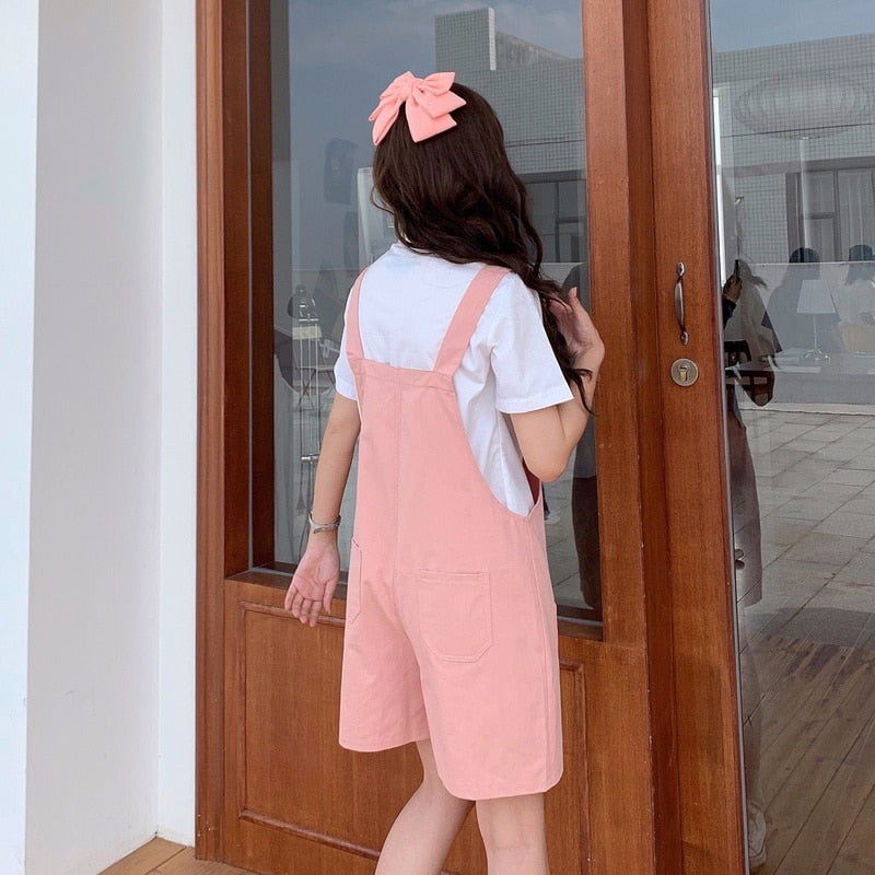Summer Streetwear Overalls
