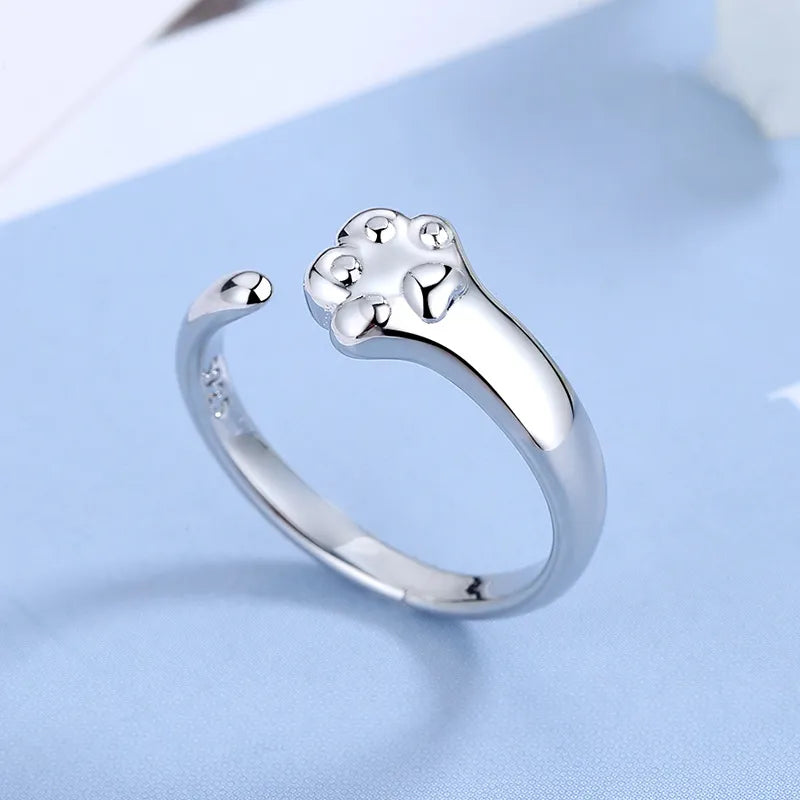 Cat Paw Open Ring