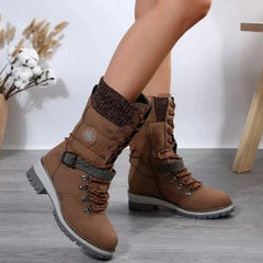 Casual Outdoor Mid-Calf Boots