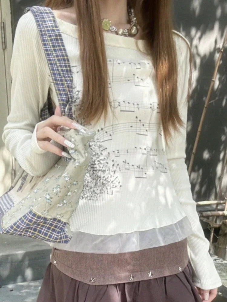 Grunge Slim Longsleeve Top