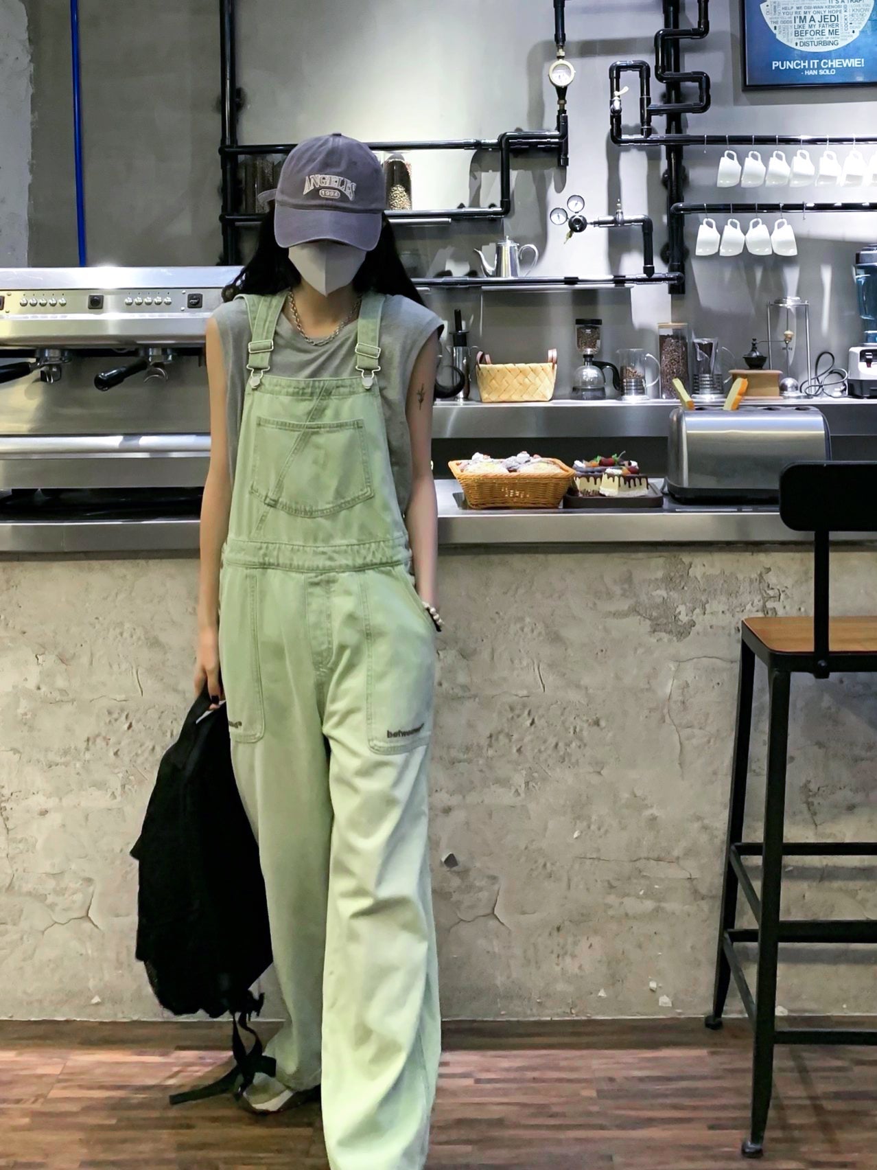 Denim Y2K Overalls