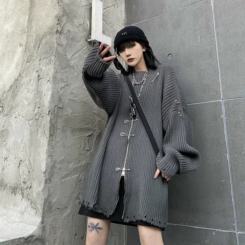Gothic Punk Fashion Sweater
