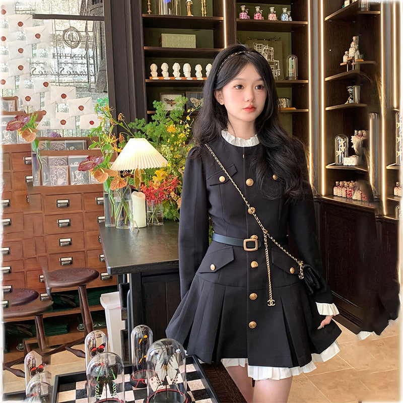 Vintage Polo Collar Dress
