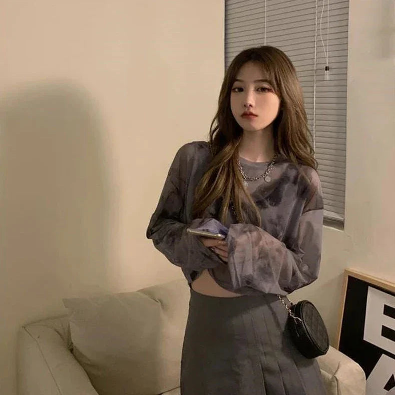 Japanese Tie Dye Sunproof Top