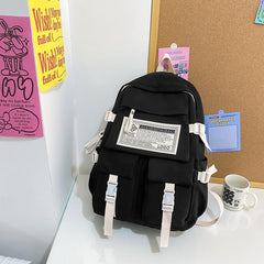 Multipocket Nylon Backpack