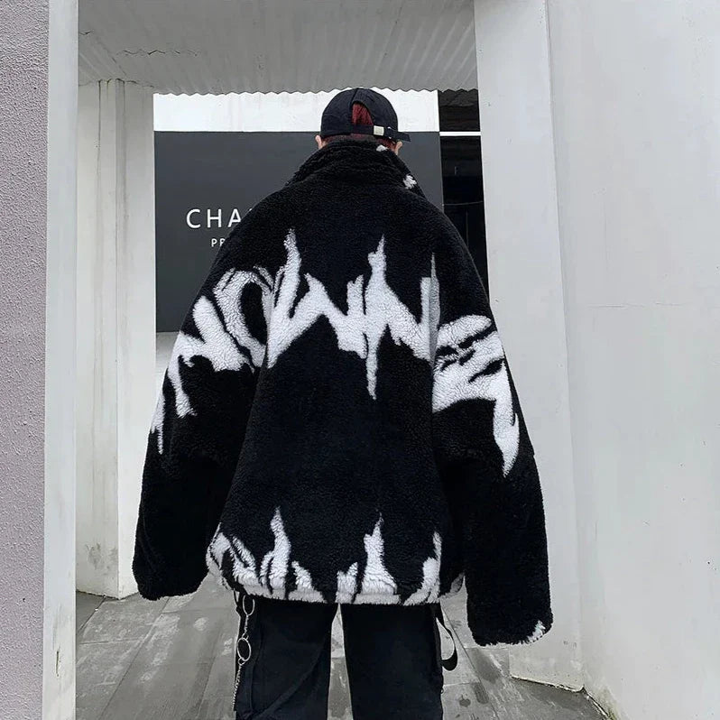 Thick Oversized Fluffy Jacket