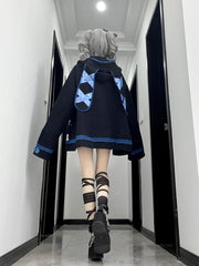 Harajuku Y2K Hoodie with Rabbit Ears