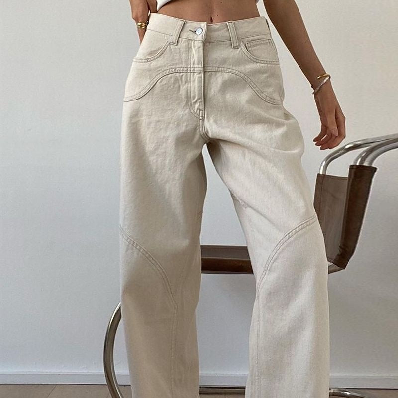 Korean High Waist Jeans