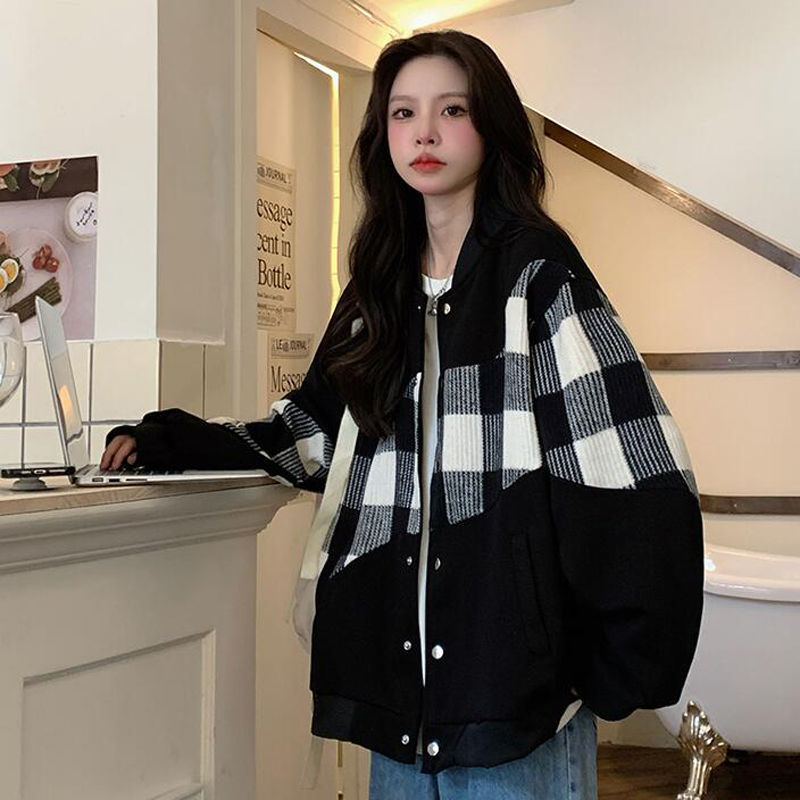 Deeptown Korean Style Baseball Jacket