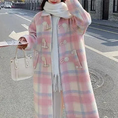 Winter Pastel Woollen Coat