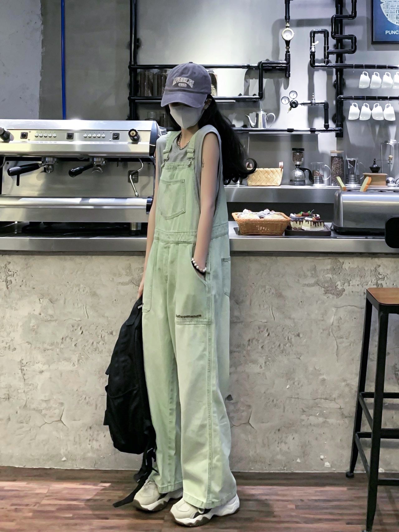 Denim Y2K Overalls