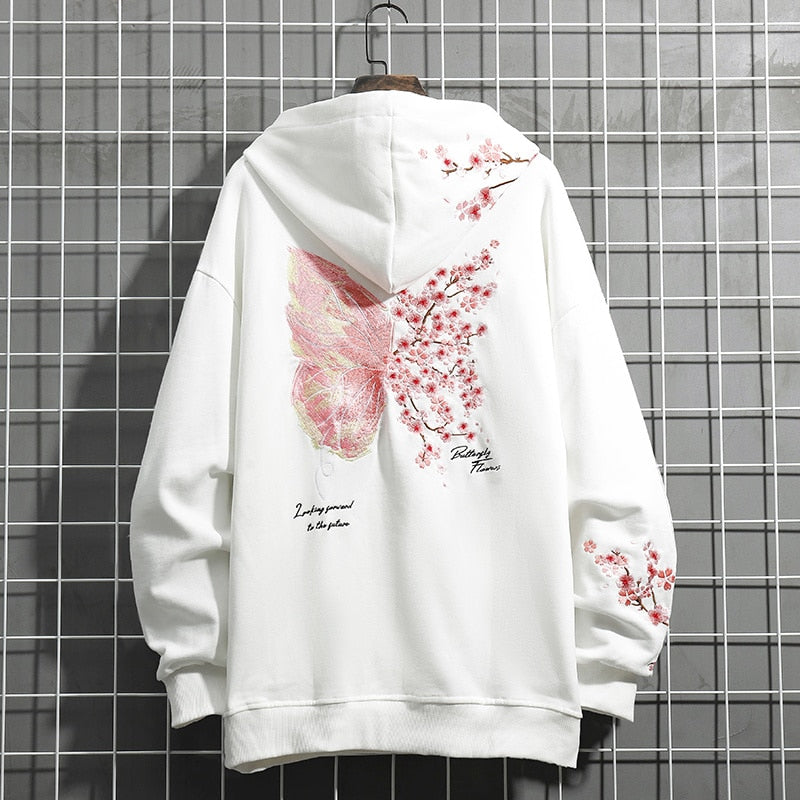 Butterfly Cherry Blossom Hoodie