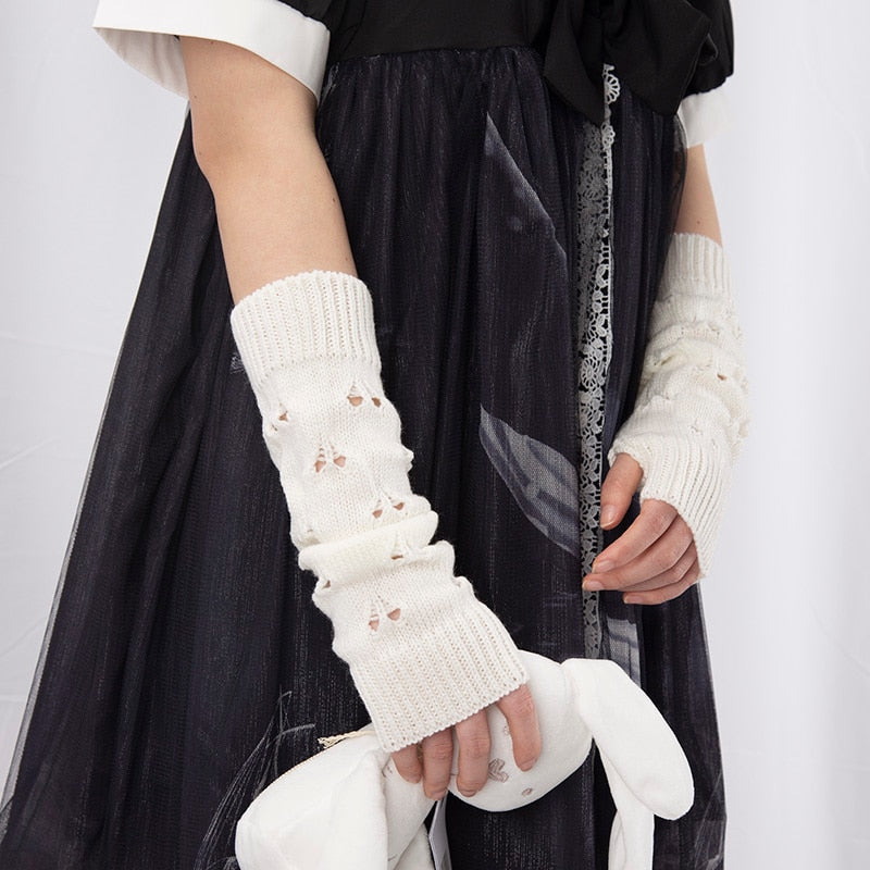 Soft Girl Style Arm Warmers