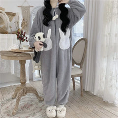 Cute Bunny Kigurumi Pajamas