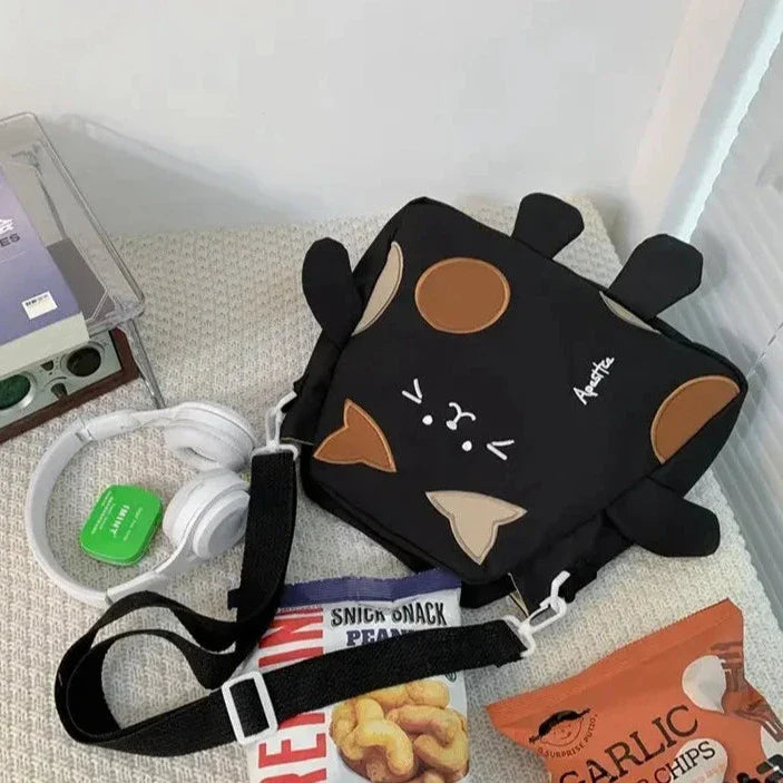 Cute Cartoon Cat Shoulder Bag