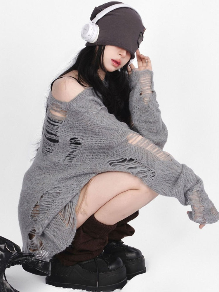 Oversized Knit Sweater