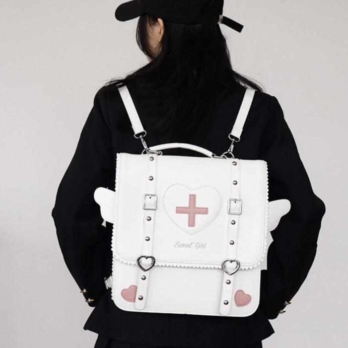 Heart Wings Anime Backpack