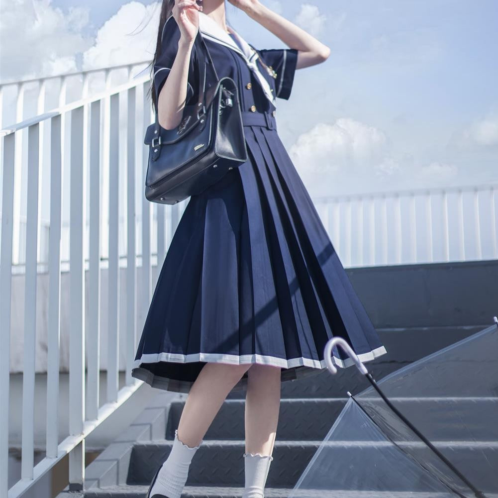 Japanese Sailor Collar Dress