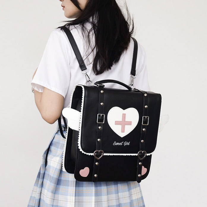 Heart Wings Anime Backpack