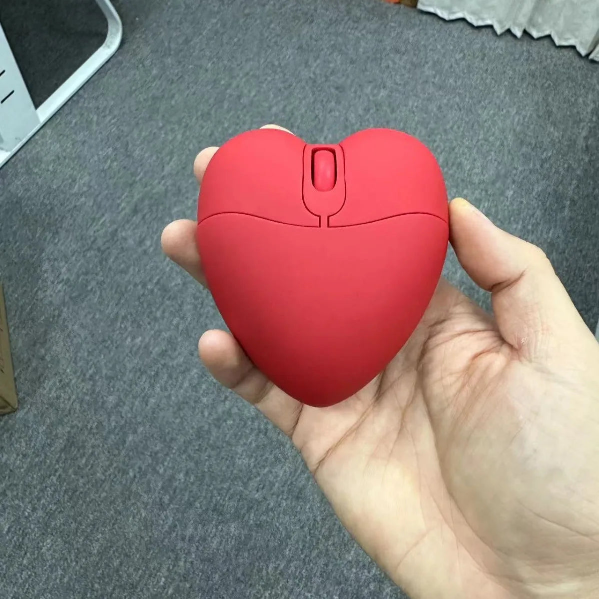 Kawaii Heart-shaped Wireless Mouse