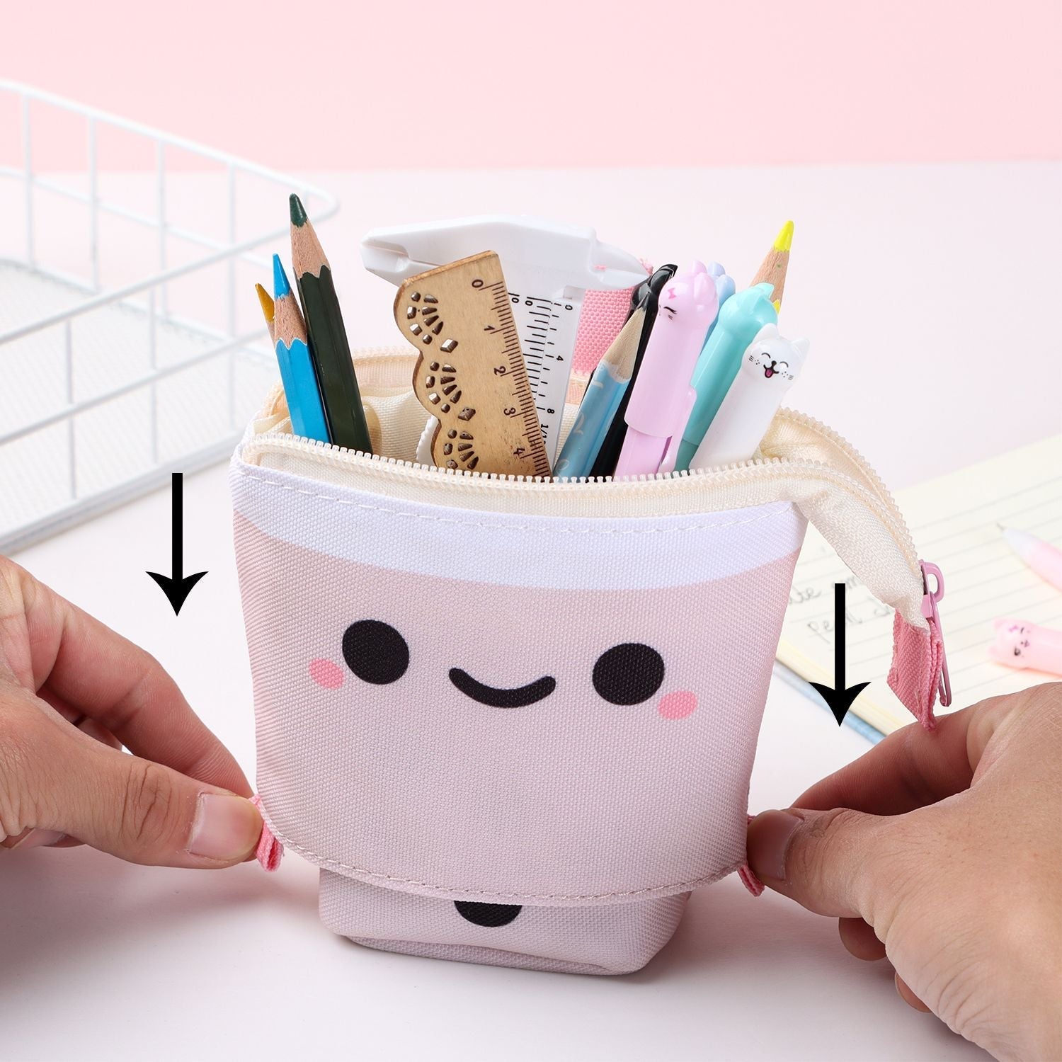 Boba Milk Tea Pencil Case