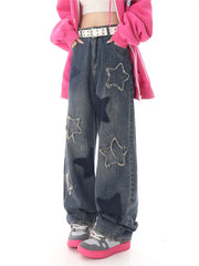 Y2K Washed Straight Jeans
