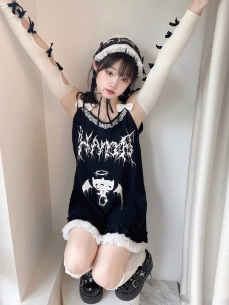 Y2k Gothic Punk Dress