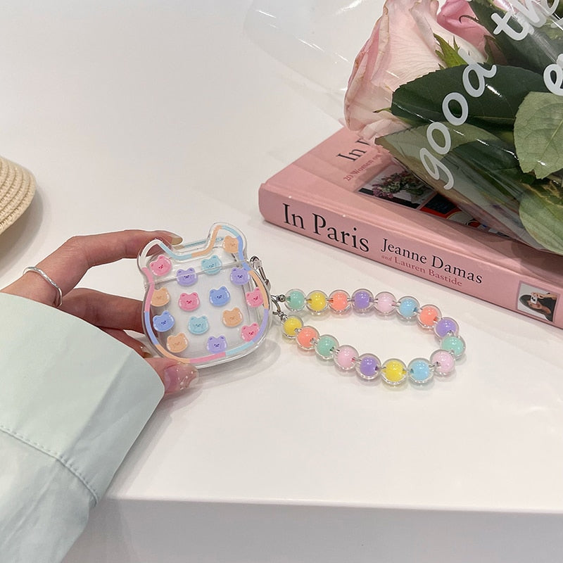 Coloful Bear Case for AirPods