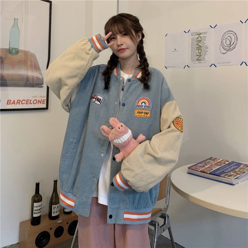 Japanese Fashion Baseball Jacket