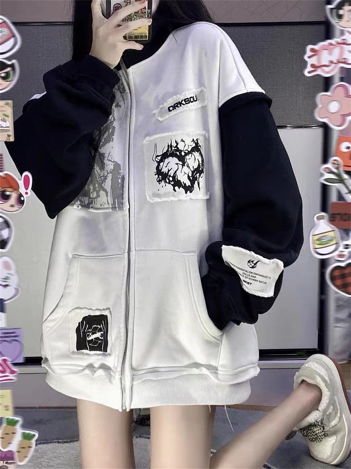 Korean Streetwear Style Jacket