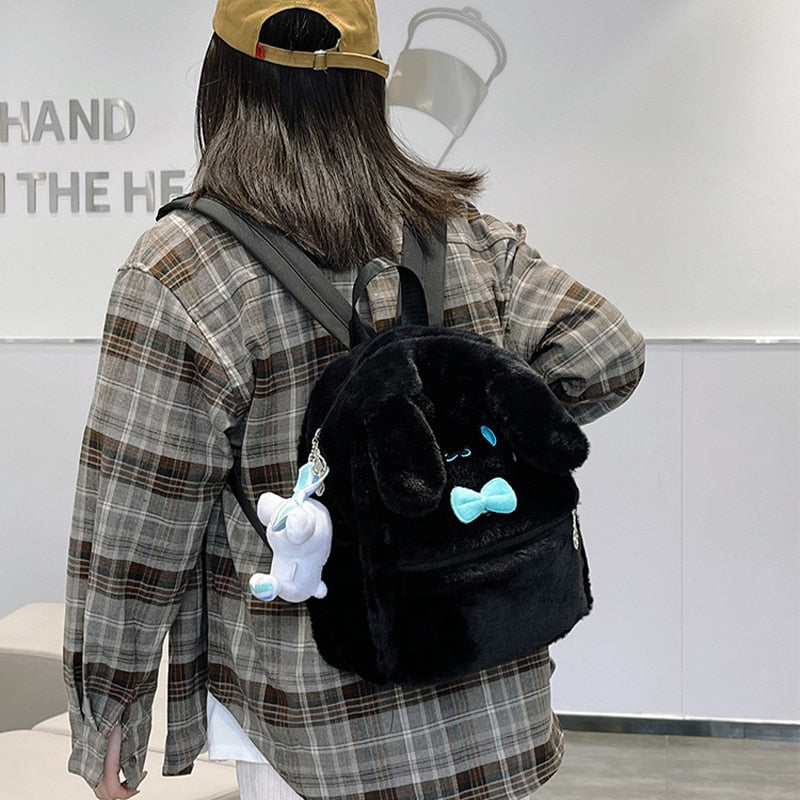 Plush Kawaii School Backpack