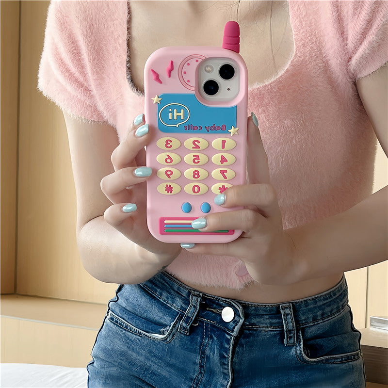 Kawaii Retro Phone Case For iPhone