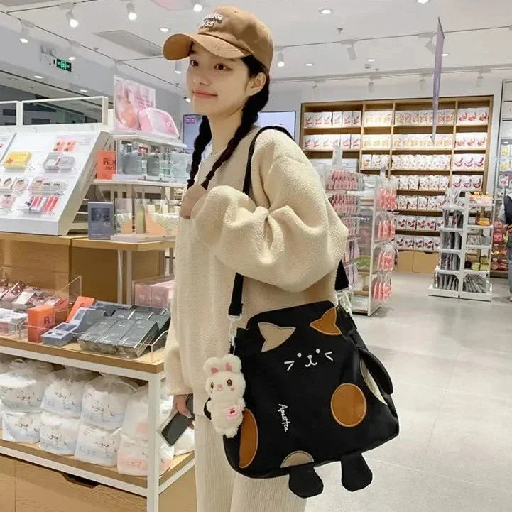 Cute Cartoon Cat Shoulder Bag