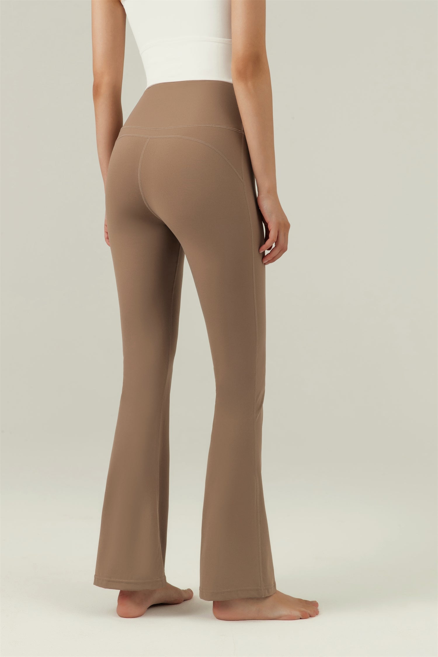 High Waisted Flared Sport Pant